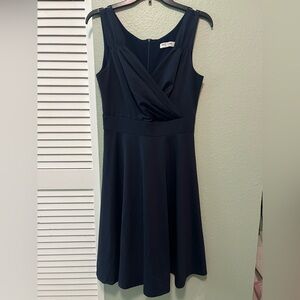 Grace Karin Dark Blue Midi Dress